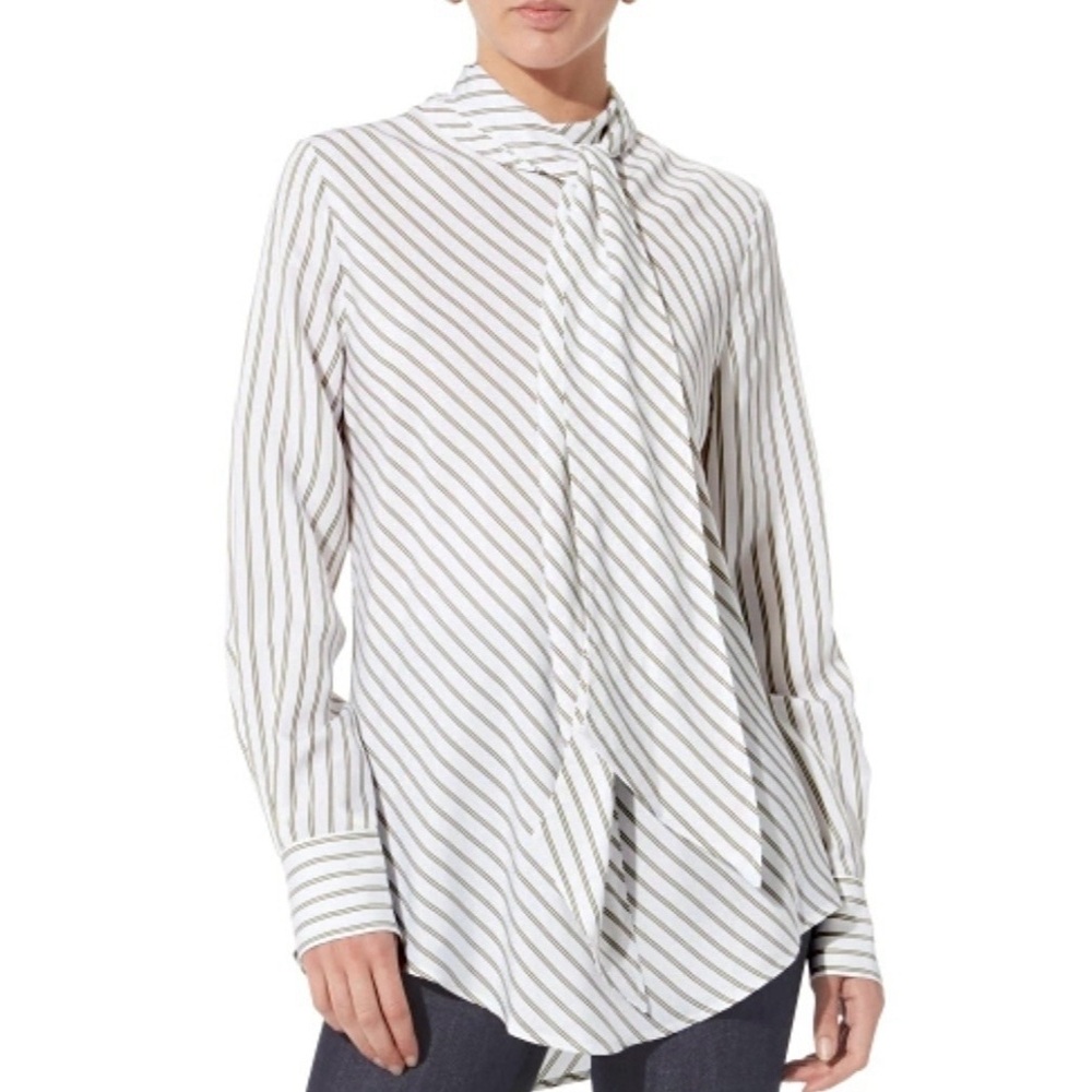 SEE BY CHLOE Ascot Tie Blouse, FR 36 / US 4